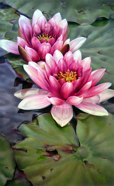 40 Peaceful Lotus Flower Painting Ideas Bored Art