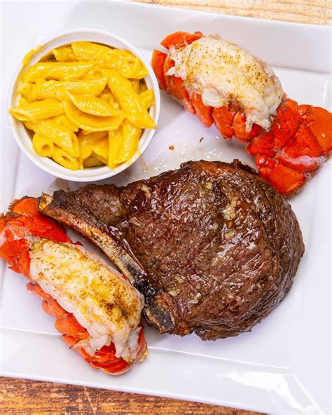 This is a list of steak dishes. This Air Fryer Steak and Lobster recipe is a delicious Surf and Turf meal perfect for Valentine ...