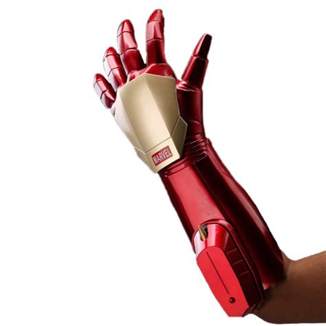     you could use a transducer for particle displacement, you might be able to send an ion beam through a tunnel of a heavier particle, since it can't tra. The Avengers Iron Man Stark Gauntlet Glove LED with Laser ...