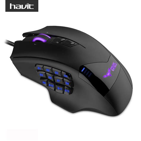 We did not find results for: HAVIT Programmable Gaming Mouse Wired USB 19 Buttons 12000DPI LED High Precision Optical Gamer ...