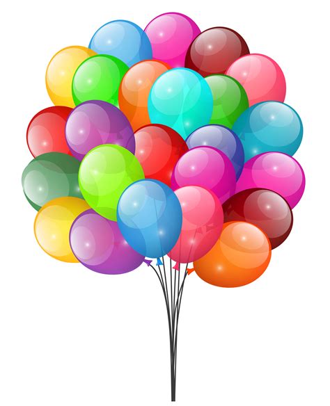 Party Balloon Pictures Clip Art ~ Birthday Balloons Free Birthday