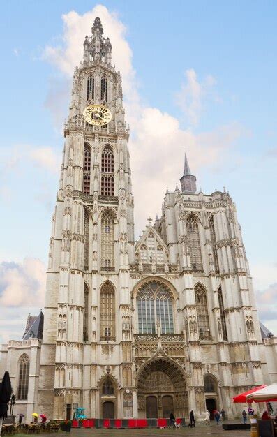 Premium Photo Cathedral Of Our Lady In Antwerpen Belgium Onze Lieve