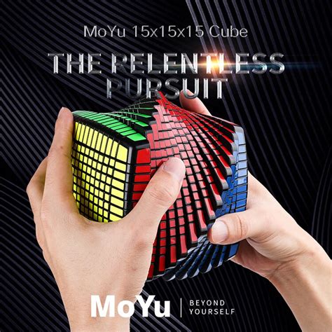 Moyu 15 Layers Moyu 15x15x15 Cube With T Box Magic Speed Puzzle