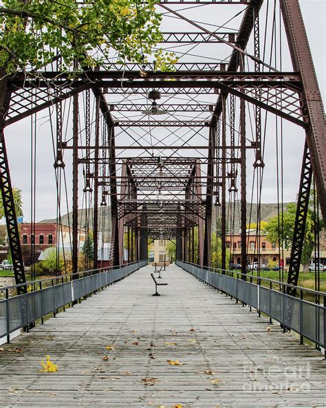 The Old Fort Benton Bridge Photograph By Kassie Nelson