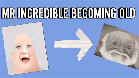 Mr incredible becoming old: You were born in - YouTube