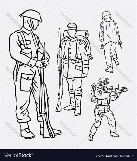 40 Best Collections Army Man Drawing Images Sarah Sidney Blogs
