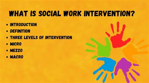 intervention in social work three levels of intervention youtube