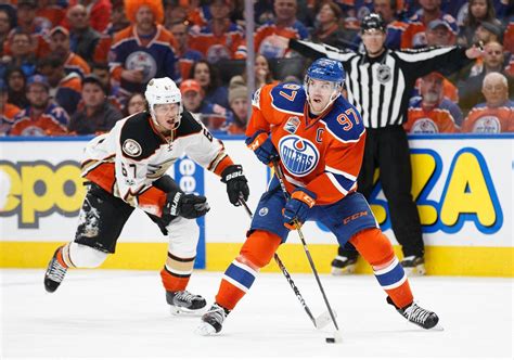 Ducks Drop Oilers In Overtime In Game 4 Tie Series The Globe And Mail