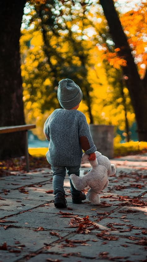 Autumn With Kids Wallpapers Wallpaper Cave