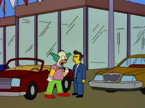 Yarn I Want A Free Car Because Im Krusty Krusty The Clown Get It