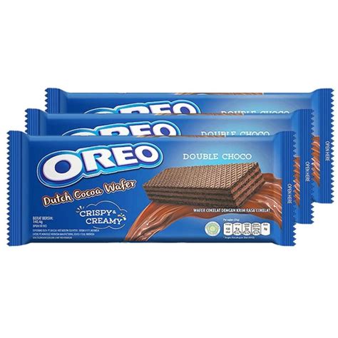 Oreo Double Chocolate Dutch Cocoa Wafer G Pk Woolworths