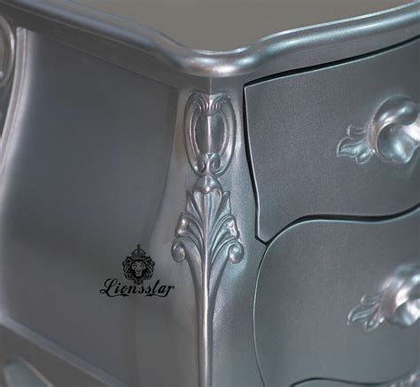Designer beistelltisch nachttisch silber chrom glasplatte wu; Nachttisch Chrom Optik Edel | Lionsstar GmbH