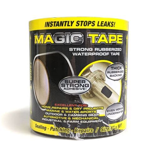 Magic Tape Is A Super Strong Rubberized Waterproof Tape That Can