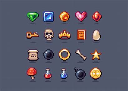 Collectable Pack Pixel Collectables Itch Io Items