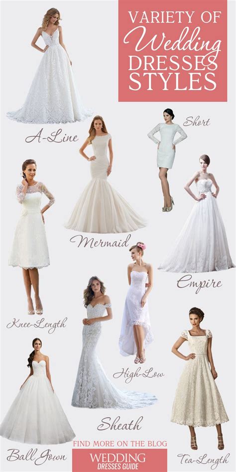 Guide To Help You Become An Expert With Wedding Dress Styles Wedding Gowns Different Wedding