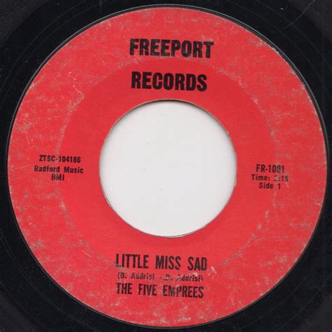 the five emprees little miss sad 1965 terre haute pressing vinyl discogs