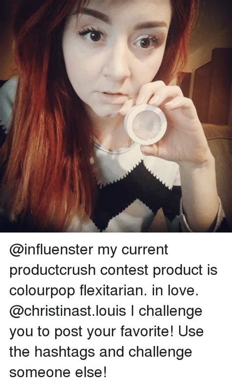 My Current Productcrush Contest Product Is Colourpop Flexitarian In