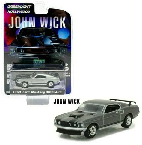 Greenlight John Wick Ford Mustang Boss Hollywood E Picclick
