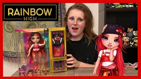 Rainbow High Doll Unboxing Review Ruby Anderson In Depth Youtube