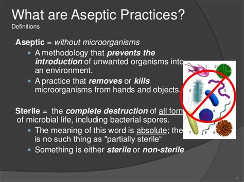     2. Principles of Aseptic Processing