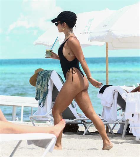 Vanessa Hudgens Incredible Figure In A Thong Swimsuit In Miami Beach