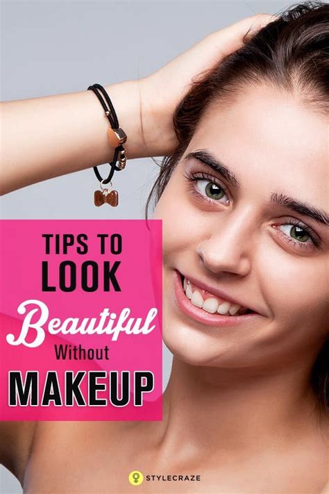 How To Look Beautiful Without Makeup 25 Simple Natural Tips In 2020 Skin Care Without