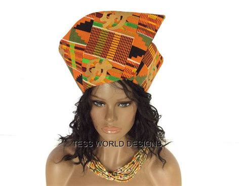Gye Nyame Traditional African Hat Wrap Around Hat African Etsy