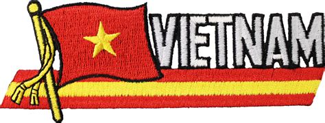 Buy Vietnam Cut Out Patch Flagline