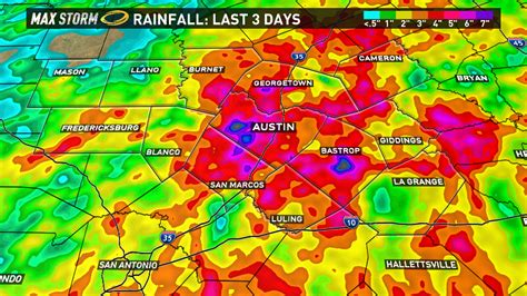 Extreme Rainfall Totals For Many Over The Last Three Days