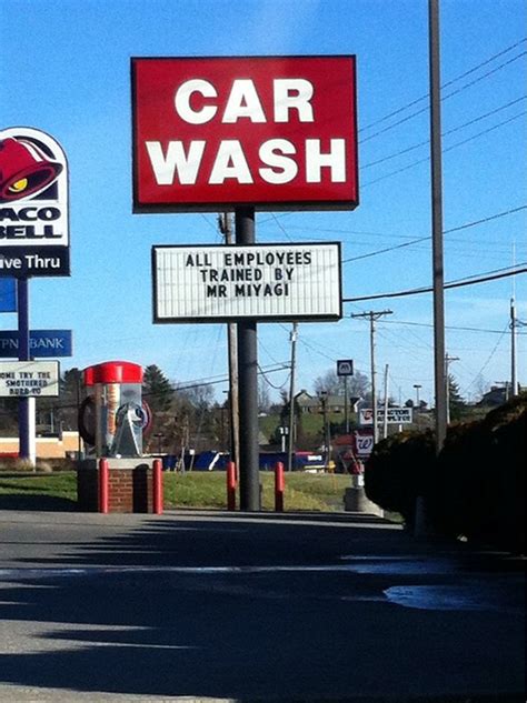 My Small Town Car Wash Funny Billboards Funny Picture Gallery