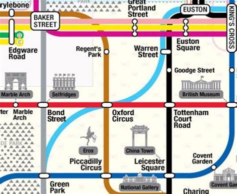 Worlds Famous Underground Maps Redesigned Underground Map London