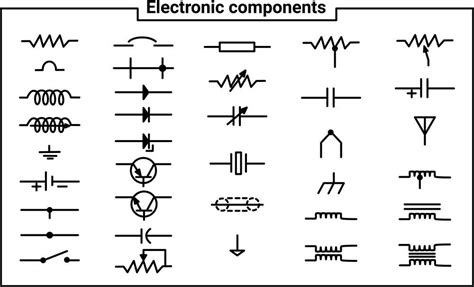 Electrical Schematic Legend Symbols
