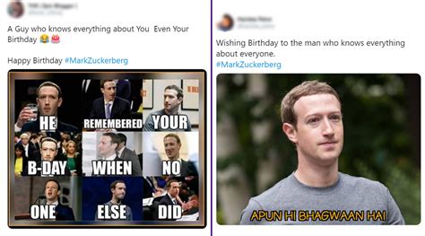 Mark Zuckerberg Funny Memes Go Viral On His 36th Birthday As Twitterati