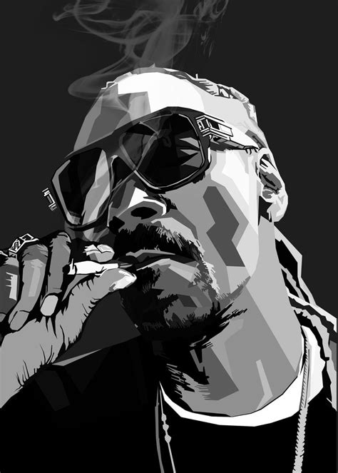 Snoop Dogg Rapper Metal Poster Nguyen Dinh Long Displate Aztecas