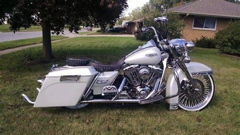 I bought a 2011 road king in august, and i love it. road king