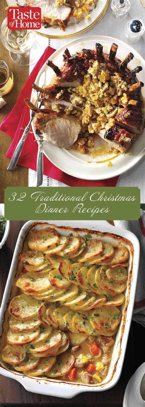 No british christmas is complete without a christmas pudding. 32 Traditional Christmas Dinner Recipes | Traditional ...