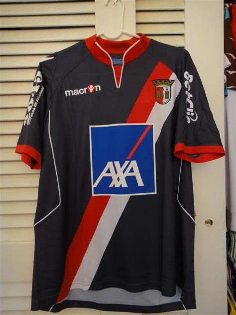 Sporting clube de braga portugal. Braga Third camisa de futebol 2010 - 2011.