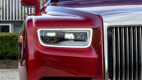 Rolls Royce Red Phantom Has Tiny Crystal Particles In Its Paint