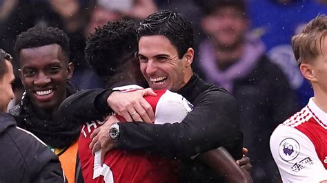 Mikel Arteta Arsenal Manager Admits His Side Are Premier League Title