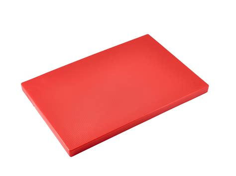 Red 1 Chopping Board 18 X 12 Catering Products Direct