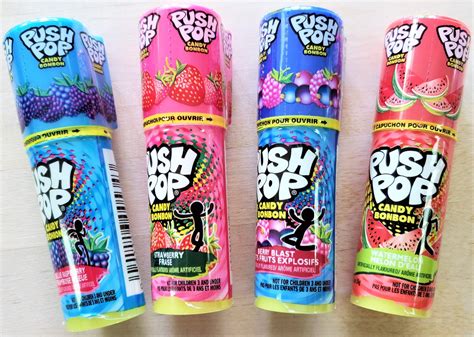 Push Pop 14g Crowsnest Candy Company