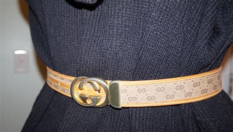Vintage Authentic Gucci Belt Size 28 Or Small On Storenvy