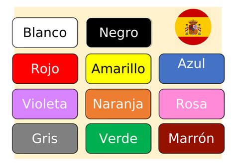 Los Colores Teaching Resources