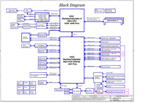 Dell Alienware 17 R4 Alienware 15 R3 Schematic And Boardview La D751p