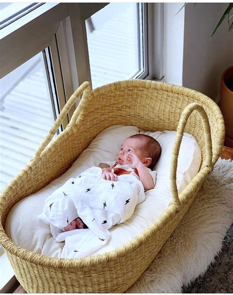 Moses Basket Baby Moses Basket African Basket Moseskorb Bolga