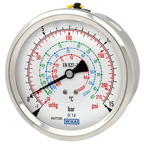 Bourdon Tube Pressure Gauge Copper Alloy Or Stainless Steel 11228