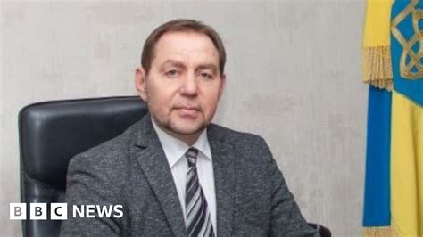 War In Ukraine Russian Forces Accused Of Abducting Second Mayor