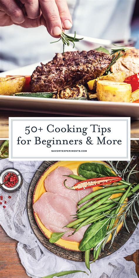 50 cooking tips for beginners and beyond cooking cooking recipes