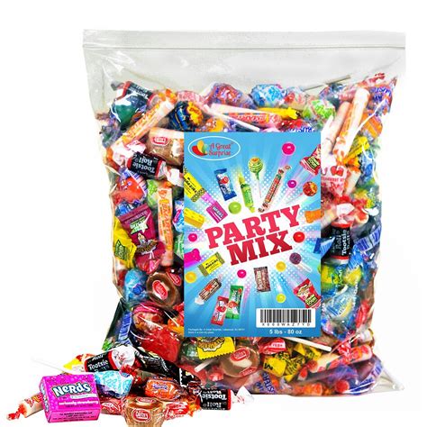 Assorted Candy Party Mix 5 Lb Bulk Bag Halloween Candy Over 275 Pieces Ebay