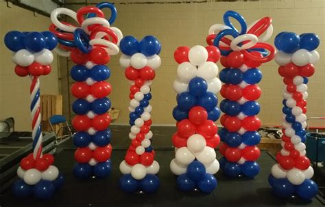 4th of july decorations with balloons. File:Fourth of July Balloon Columns for Tampa Bay Rays Game.jpg - Wikimedia Commons